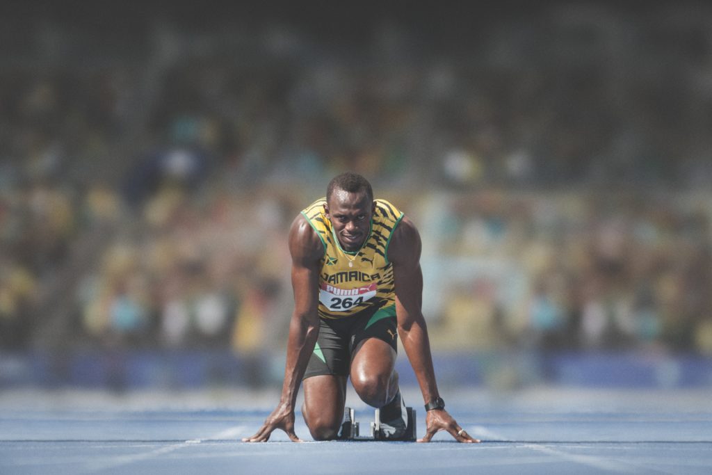 Usain_Boltle roi de la vitesse Accélération Maximale